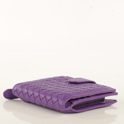 Bottega Veneta Nappa Intrecciato Mini Wallet Byzantine 4 of 9