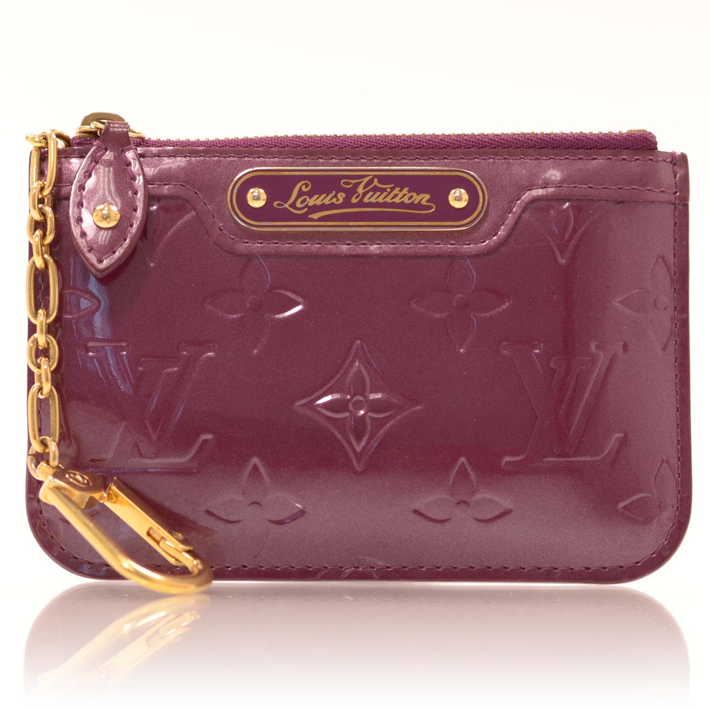 Vernis Coin Pouch Key Holder Violet