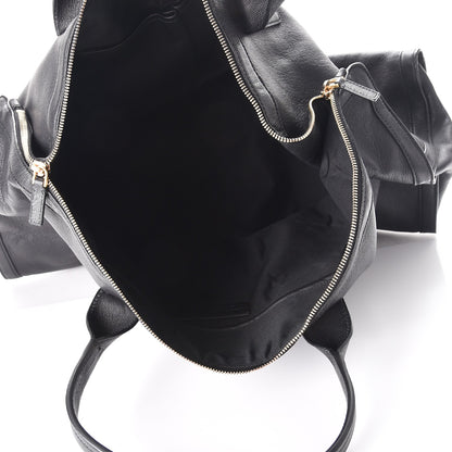 Alexander McQueen Sheepskin De Manta Carryall Black 5 of 11