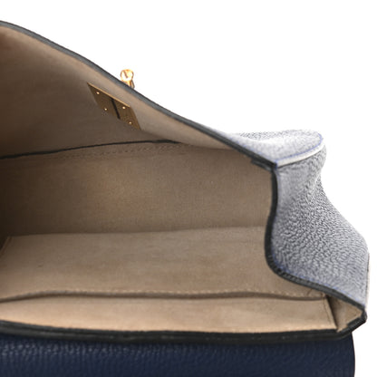Chloe Grained Lambskin Drew Shoulder Bag Royal Navy 7 of 8