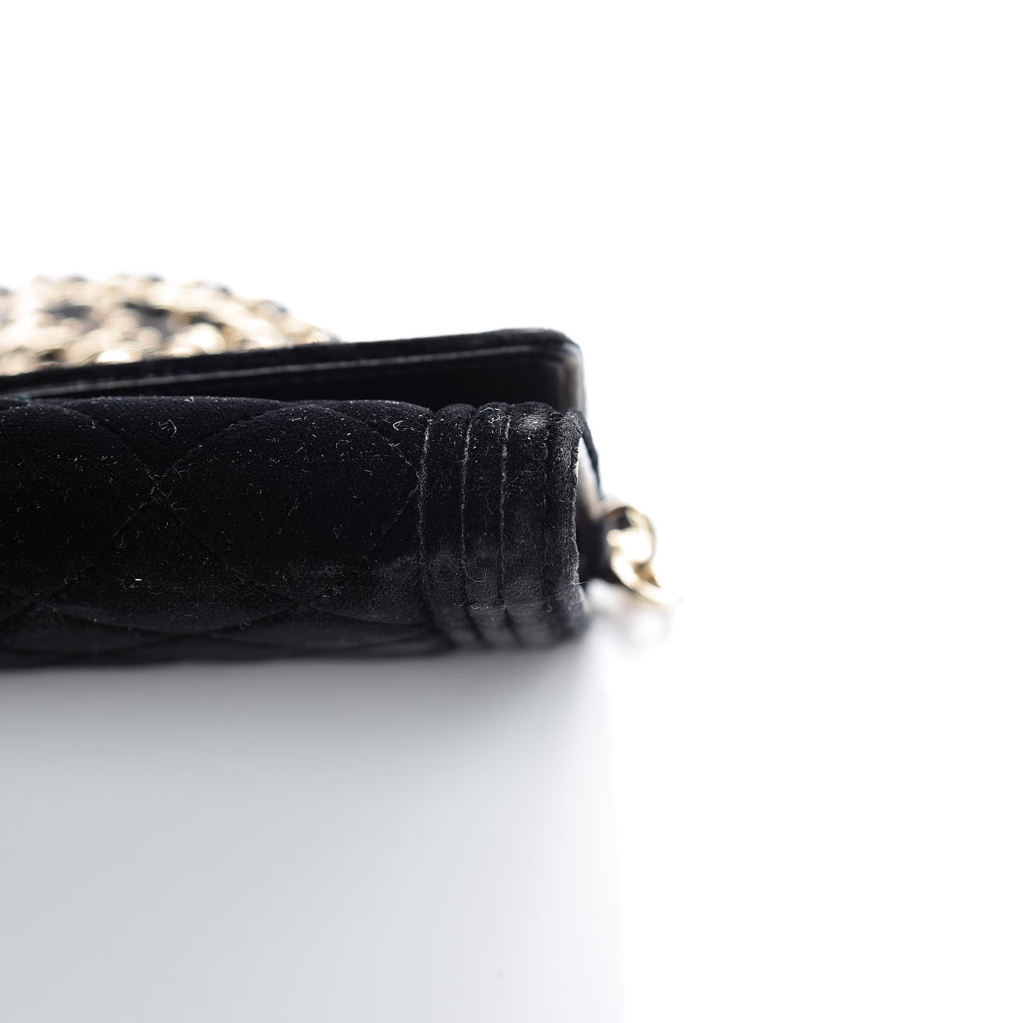 Velvet Boy Wallet On Removable Chain Black