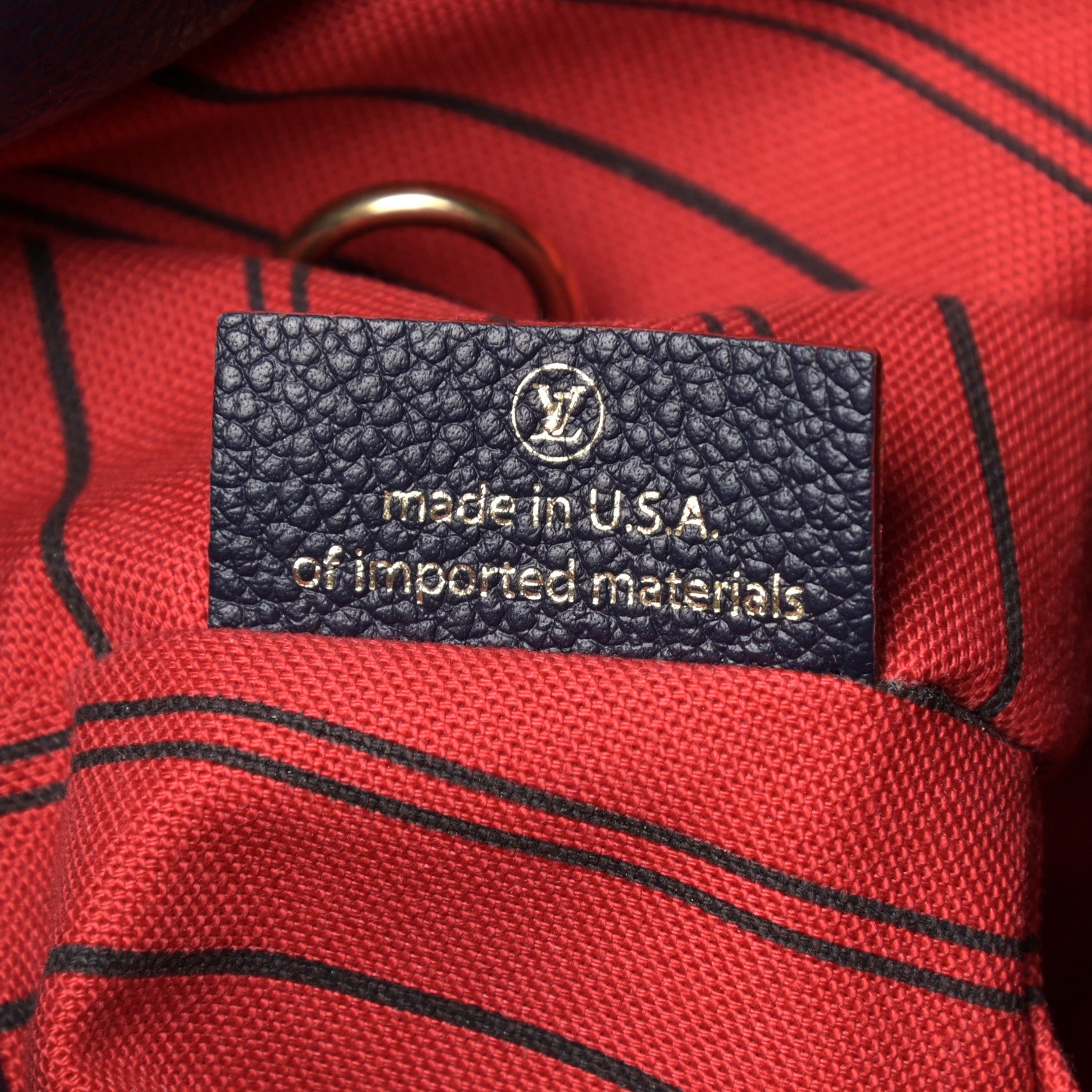 Louis Vuitton Empreinte Artsy MM Marine Rouge 7 of 12