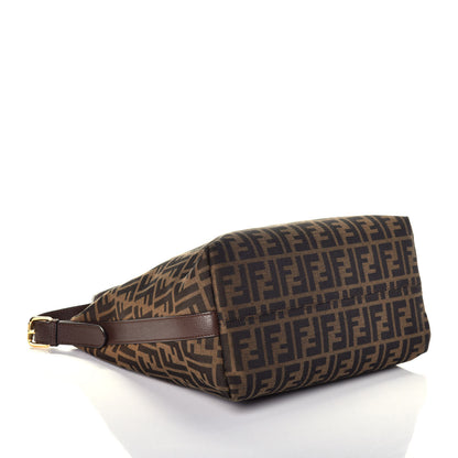 Fendi Zucca Vitello Artic Small Hobo Tobacco Castagna 4 of 8