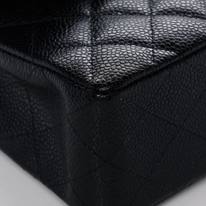 Chanel Caviar Quilted Small Double Flap Black 9 of 12