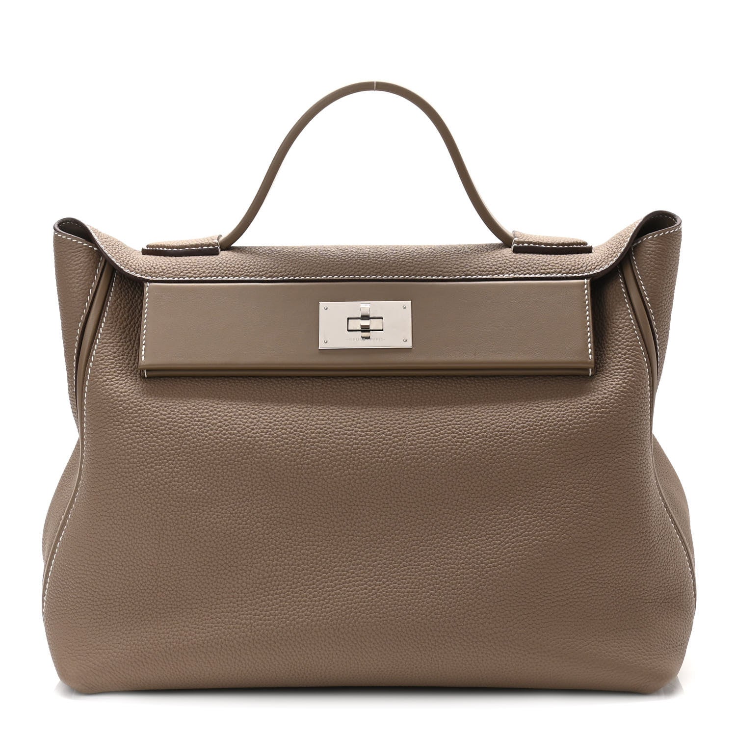 Hermes Togo Swift 24/24 35 Etoupe 1 of 9