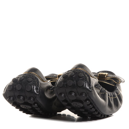 Louis Vuitton Leather Tempting Oxford Flats Black 3 of 6