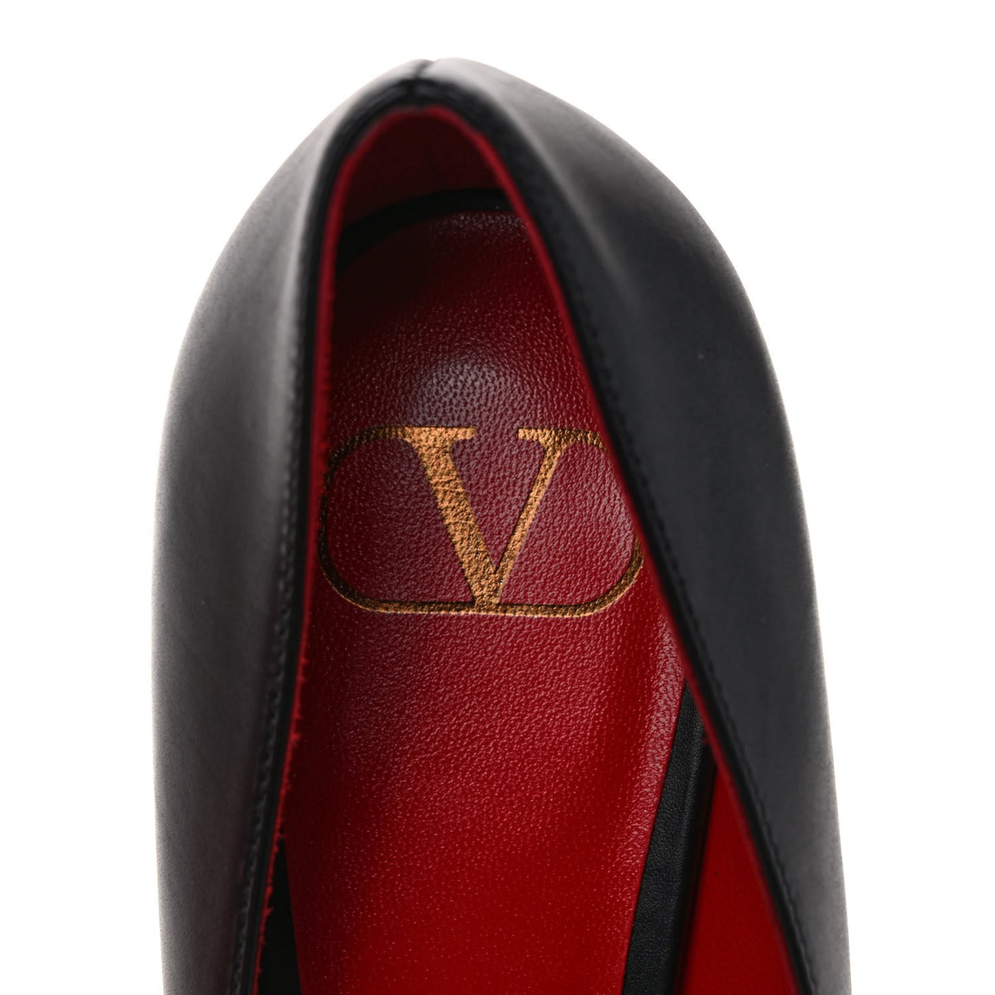 Calfskin Vlogo 45mm Pumps 37 Black