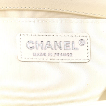 Chanel Calfskin Quilted Medium Boy Flap White 6 of 16