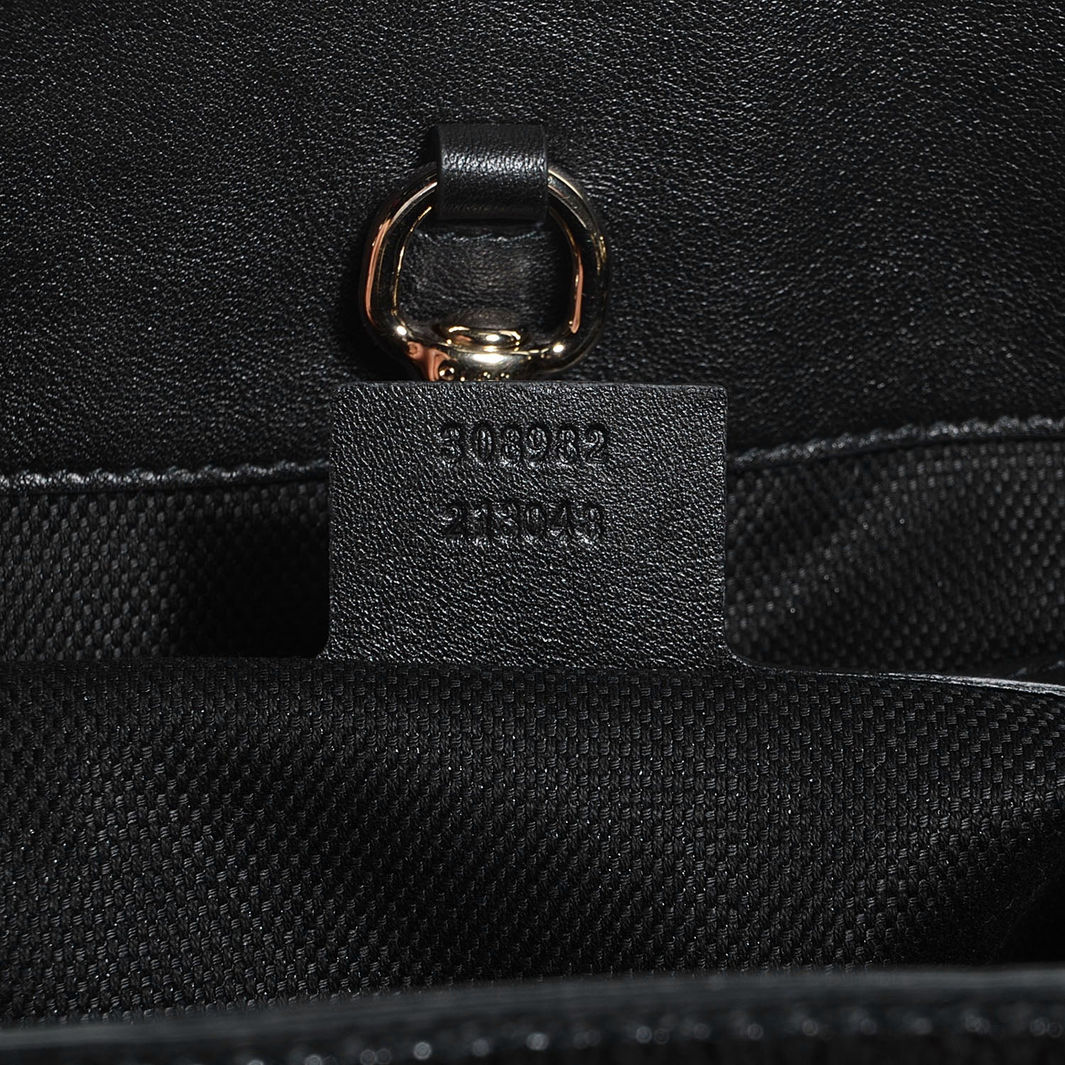 Gucci Patent Medium Soho Chain Shoulder Bag Black 7 of 7