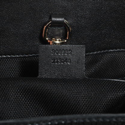 Gucci Patent Medium Soho Chain Shoulder Bag Black 7 of 7