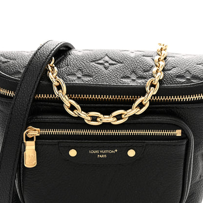 Louis Vuitton Empreinte Mini Bumbag Black 7 of 9