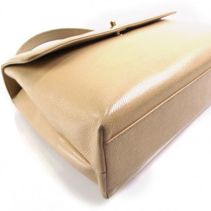 Chanel Caviar Kelly Bag Beige 5 of 13