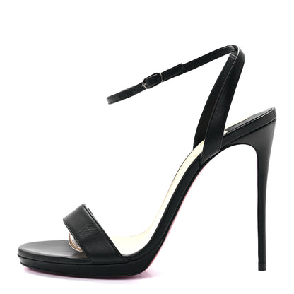 Christian Louboutin Nappa Loubi Queen 120 Pumps 38 Black 1 of 8
