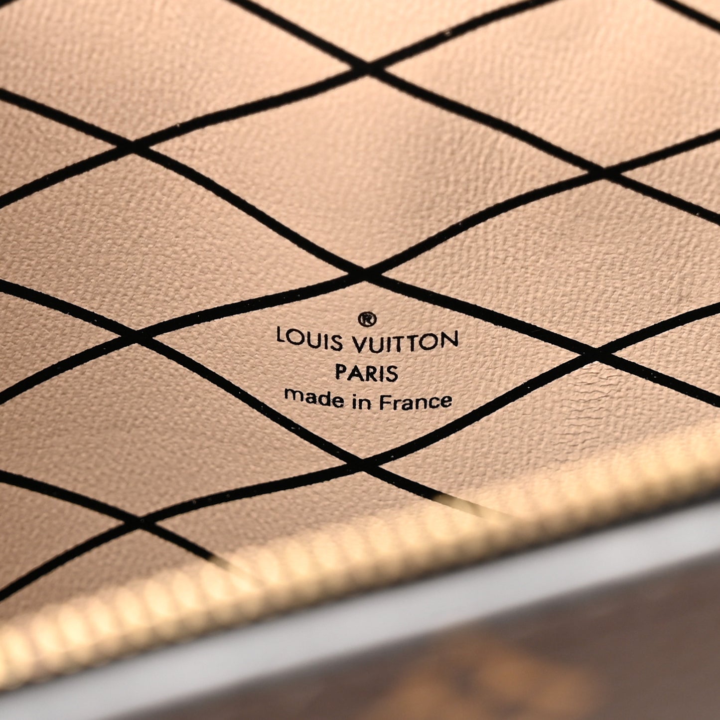 Reverse Monogram Trunk Clutch