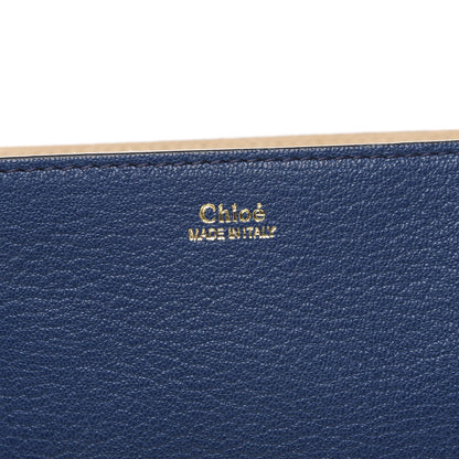 Chloe Grained Lambskin Drew Shoulder Bag Factory Blue 6 of 9