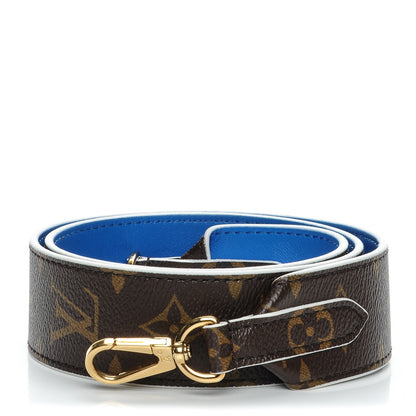 Louis Vuitton Monogram Bandouliere Shoulder Strap Blue 1 of 6