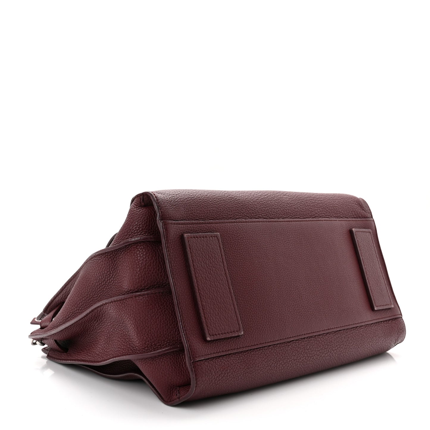 Grained Calfskin Small Supple Sac De Jour Dark Pallisandre