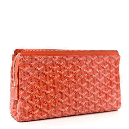 Goyard Goyardine Miroir Toiletry Bag GM Orange 3 of 7