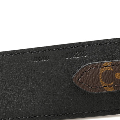 Louis Vuitton Monogram Bandouliere Shoulder Strap Black 4 of 5