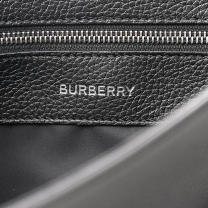 Burberry Grainy Calfskin Embossed Bruno Messenger Black 6 of 9