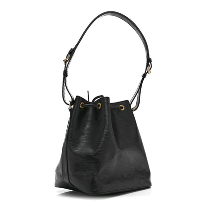 Louis Vuitton Epi Petit Noe Black 3 of 10