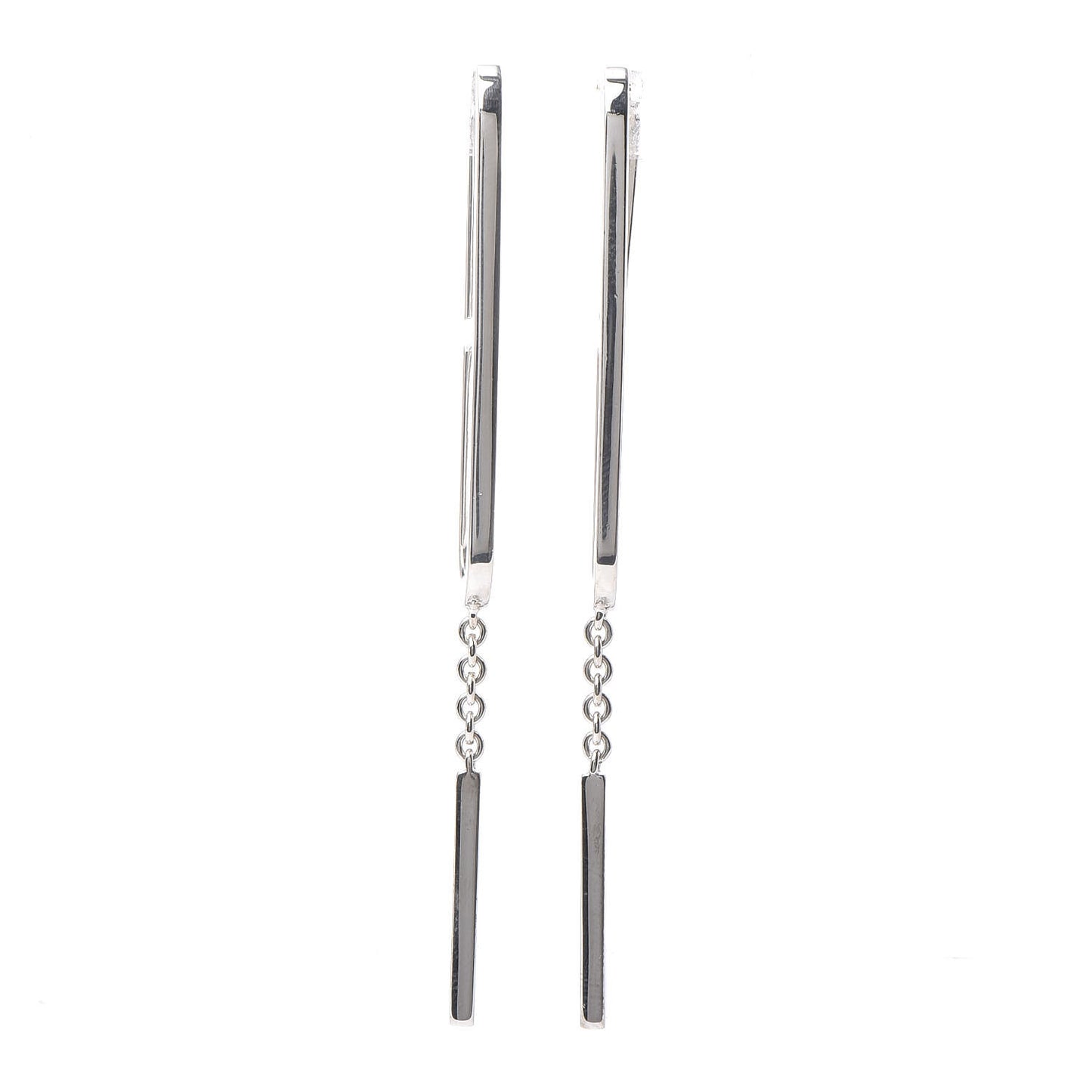 Sterling Silver Ever Chaine D'Ancre Earrings