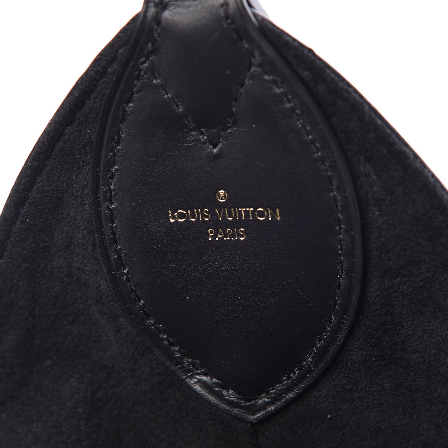 Monogram Flower Hobo Black