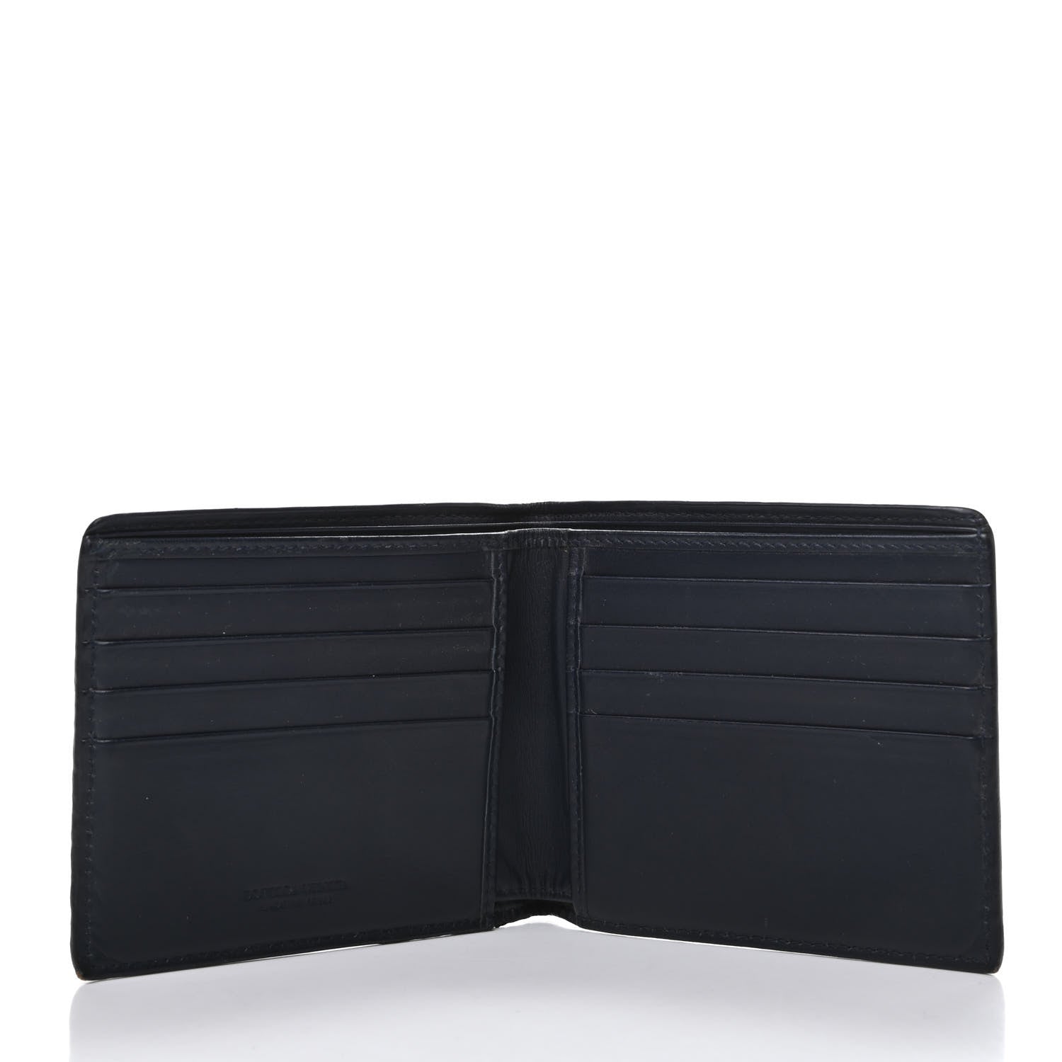 Bottega Veneta Nappa Intrecciato Bi-Fold Wallet Black 5 of 6