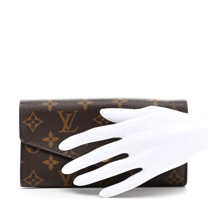 Louis Vuitton Monogram Sarah Wallet NM Coquelicot 2 of 7
