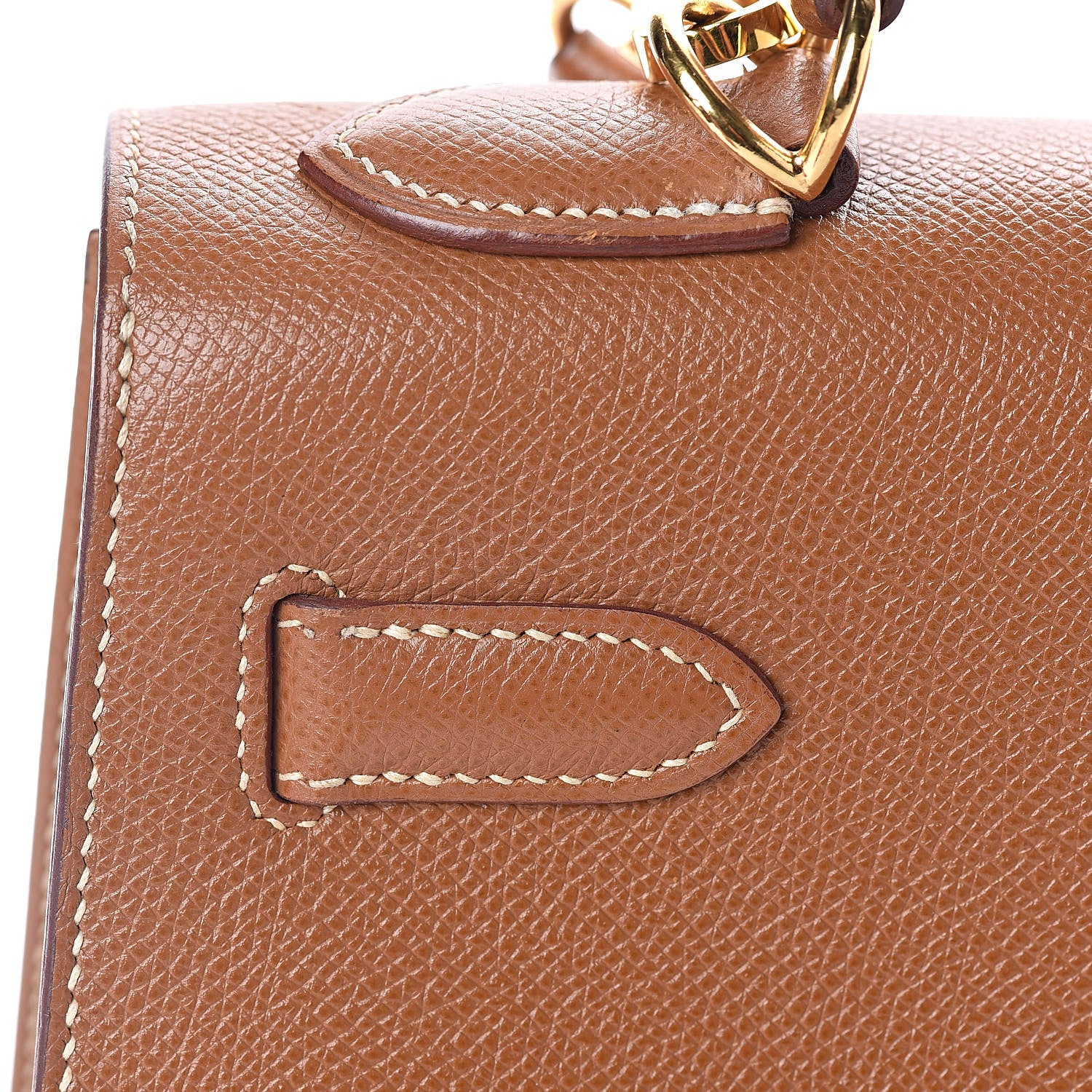 Hermes Courchevel Kelly Sellier 32 Gold 30 of 34