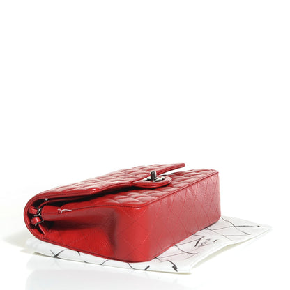 Chanel Caviar Quilted Medium Double Flap Red 3 of 8