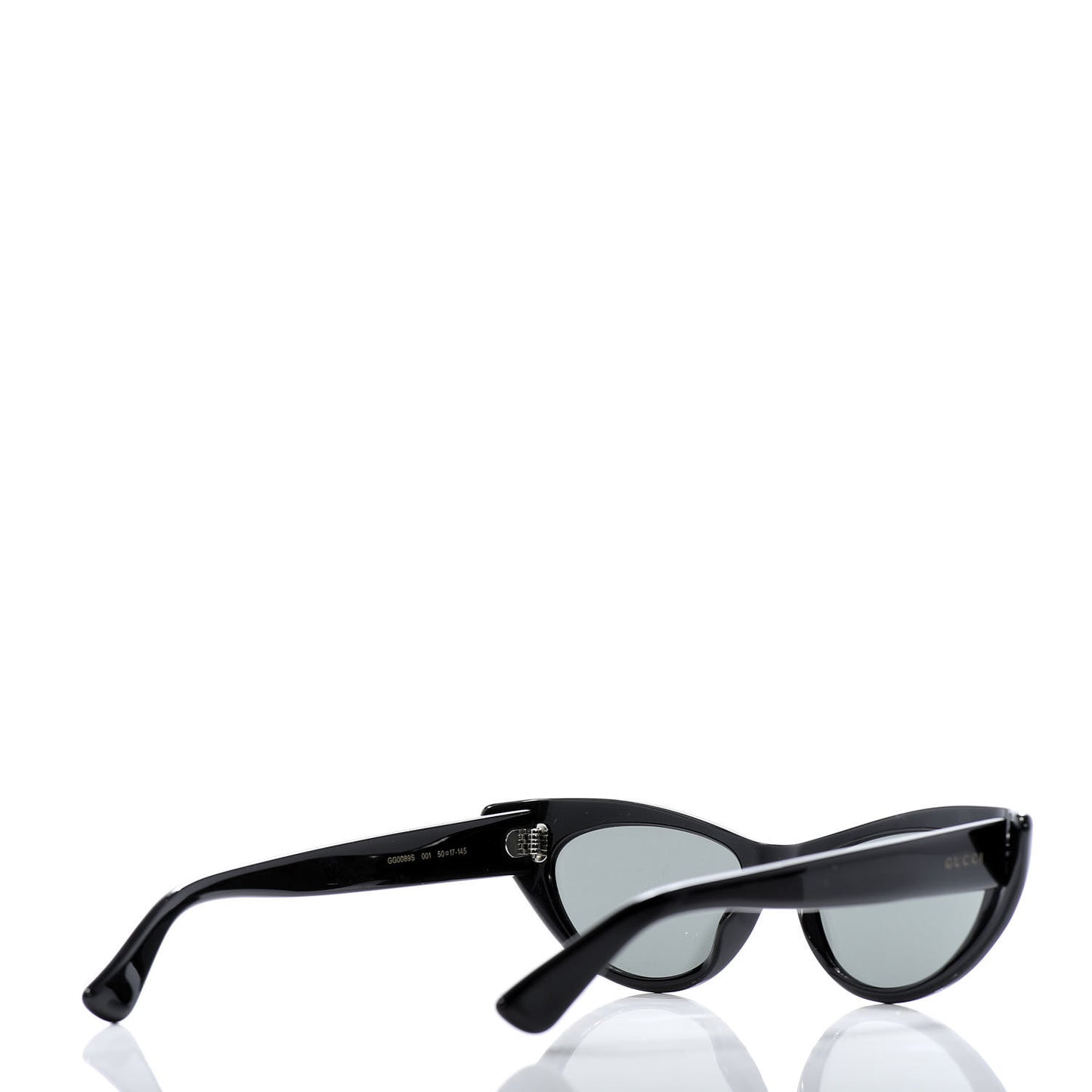Acetate Cat Eye GG0089S Sunglasses Black