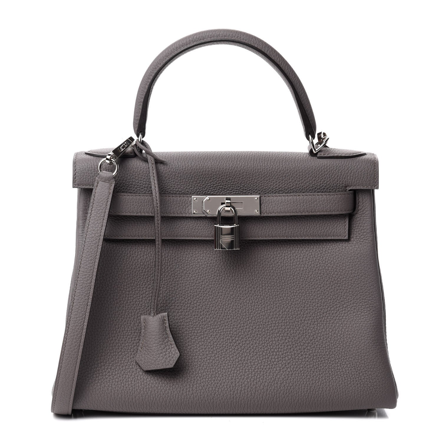 Hermes Togo Kelly Retourne 28 Etain 1 of 11