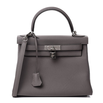 Hermes Togo Kelly Retourne 28 Etain 1 of 11