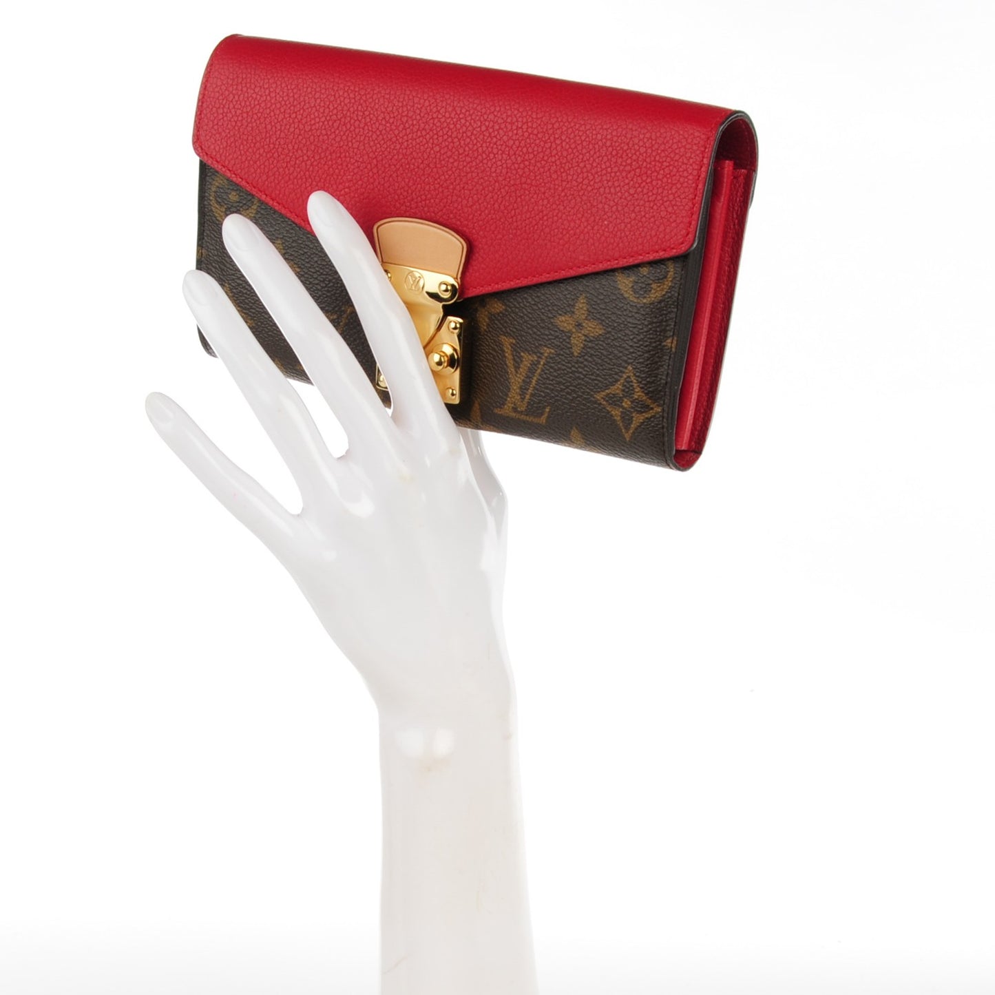 Monogram Pallas Wallet Cherry