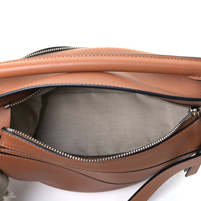 Loewe Calfskin Small Puzzle Bag Tan 4 of 5