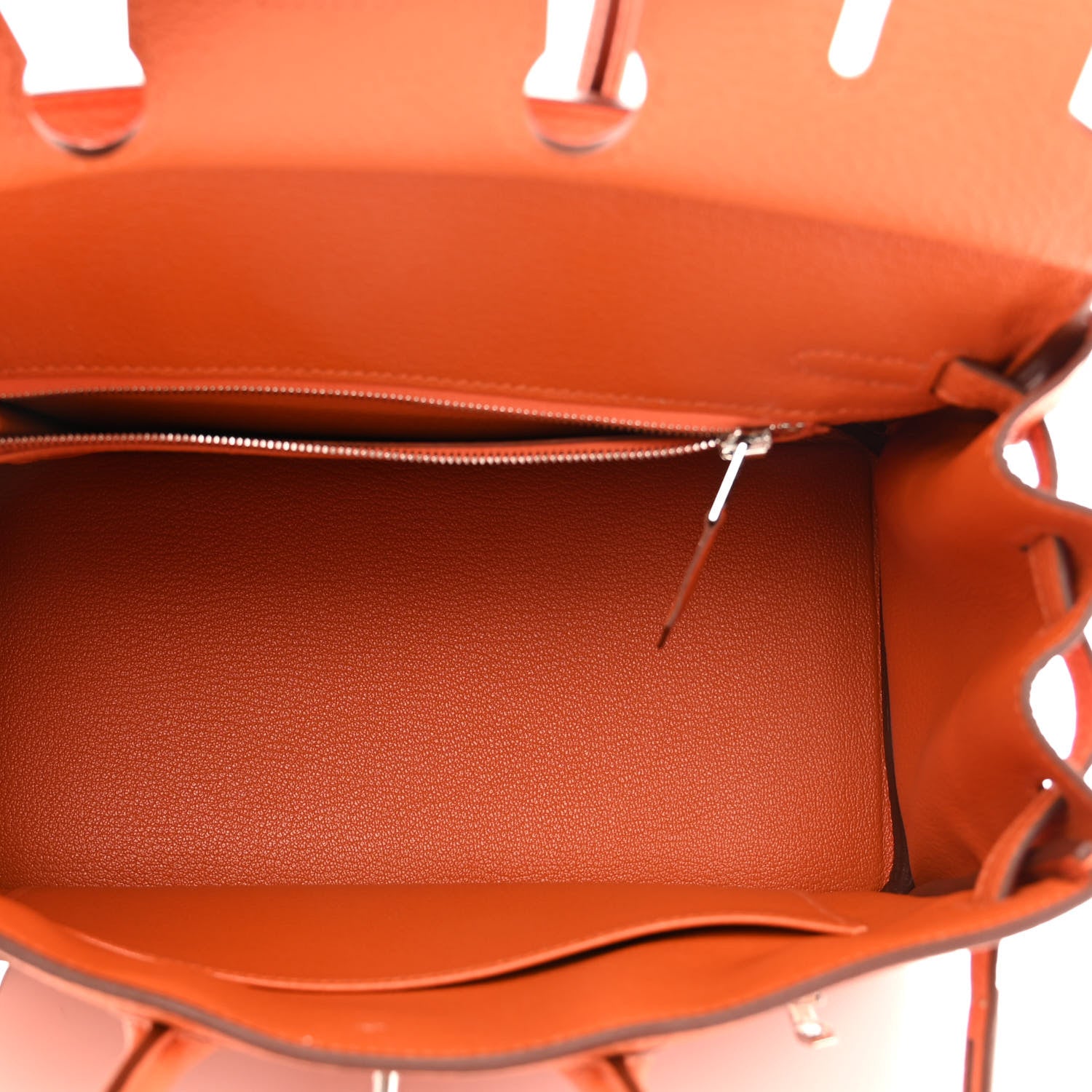 Hermes Togo Birkin 25 Orange 5 of 12