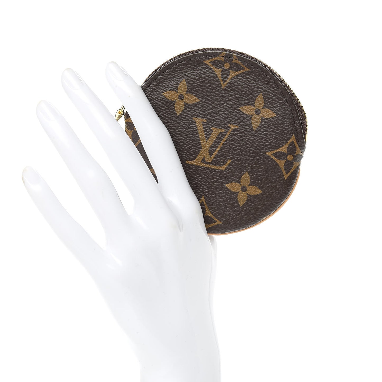 Monogram Round Coin Purse