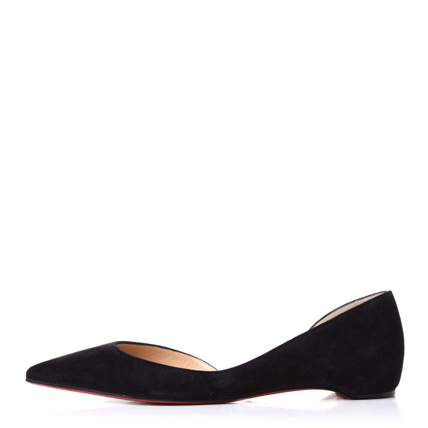 Veau Velours Iriza Flats 38 Black