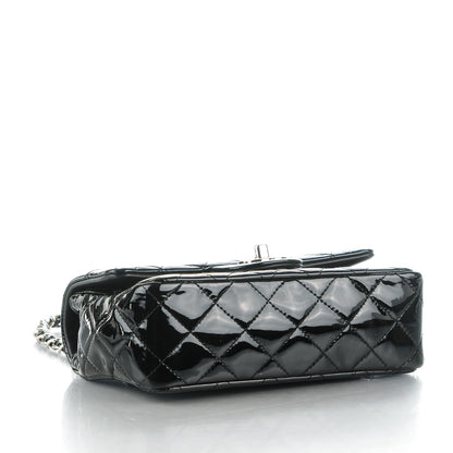 Chanel Patent Calfskin Quilted Mini Rectangular Flap Black 4 of 8
