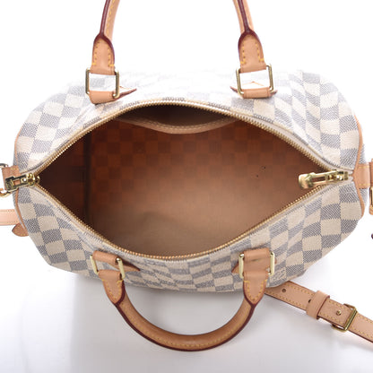 Louis Vuitton Damier Azur Speedy Bandouliere 30 5 of 16