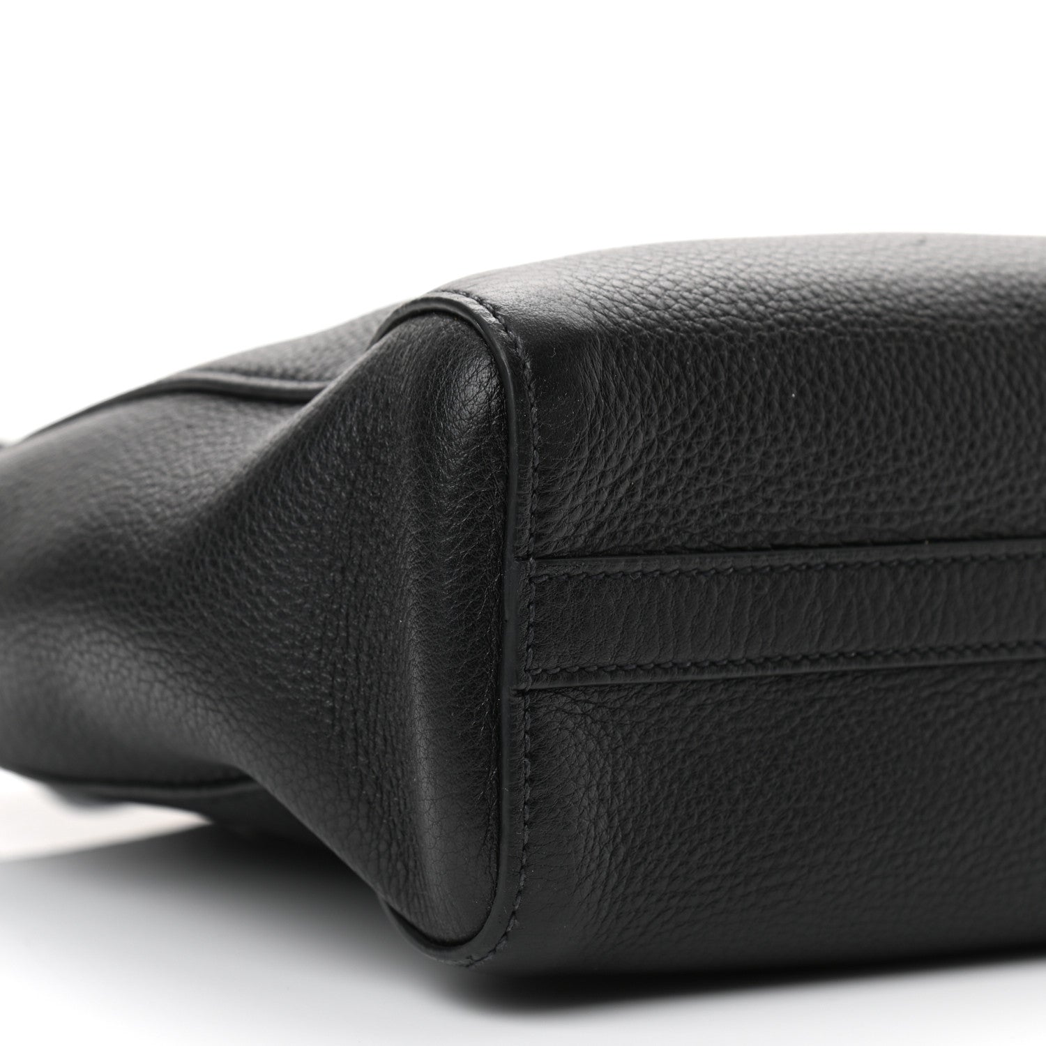 Prada Vitello Phenix Tote Black 10 of 12