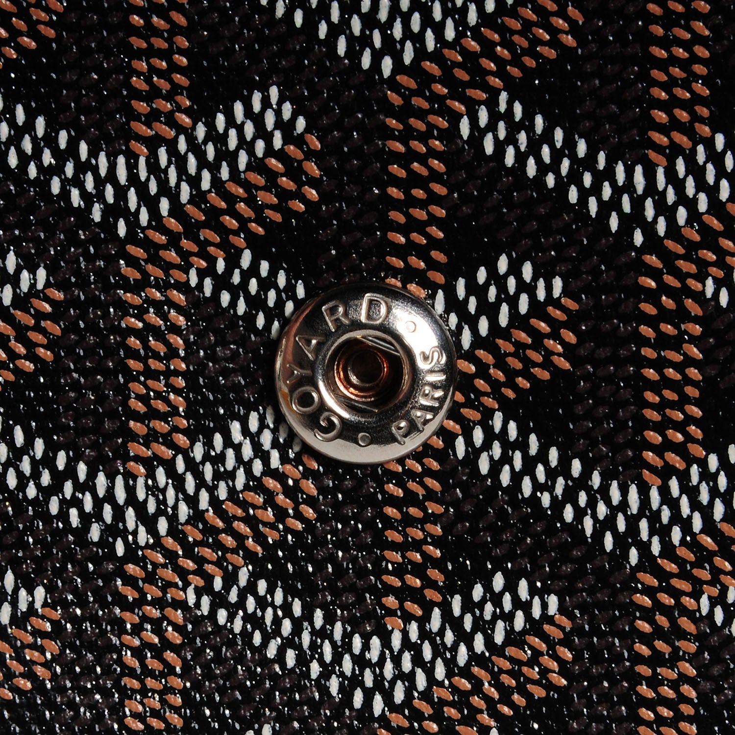Goyard Goyardine Monte Carlo Bois Clutch Black 9 of 9