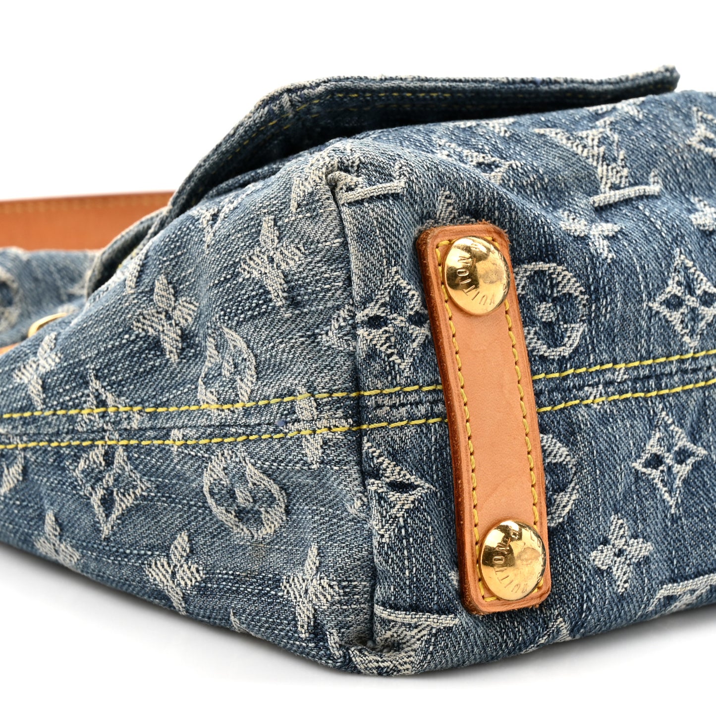 Monogram Denim Baggy PM Blue