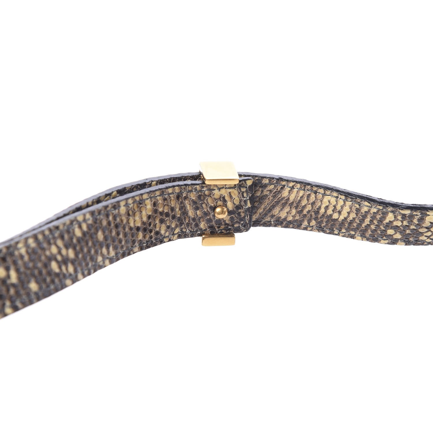 Celine Lizard Medium Classic Box Flap Bag Natural 9 of 10