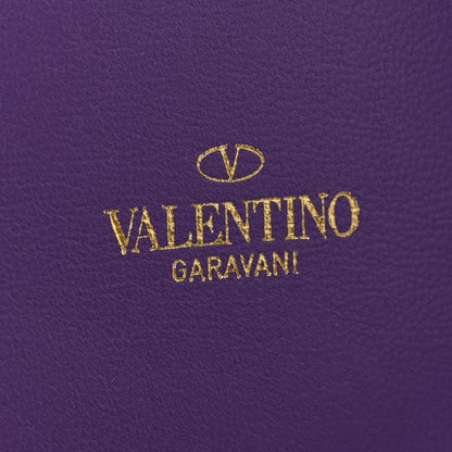 Valentino Garavani Nappa Stud Sign Hobo Indian Violet 14 of 18