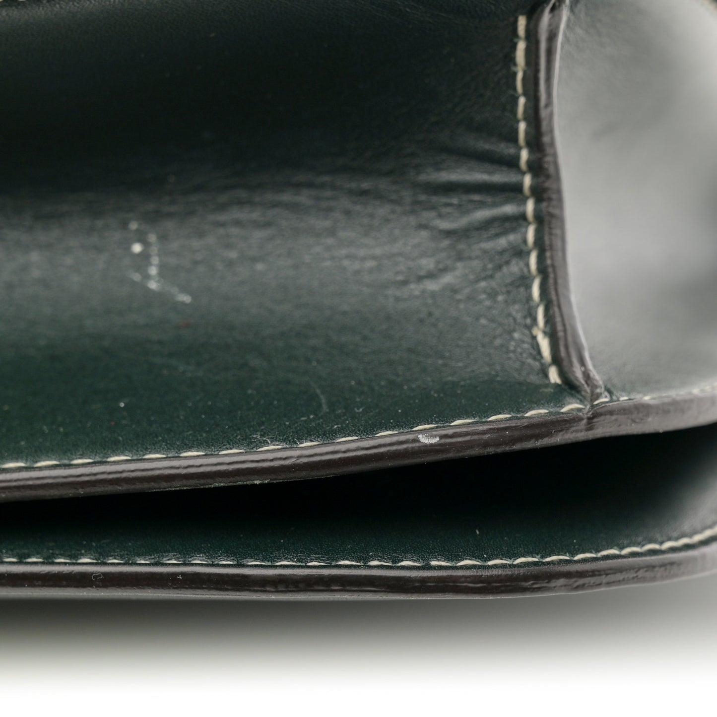 Box Calfskin Medium Classic Box Flap Bag Classic Green
