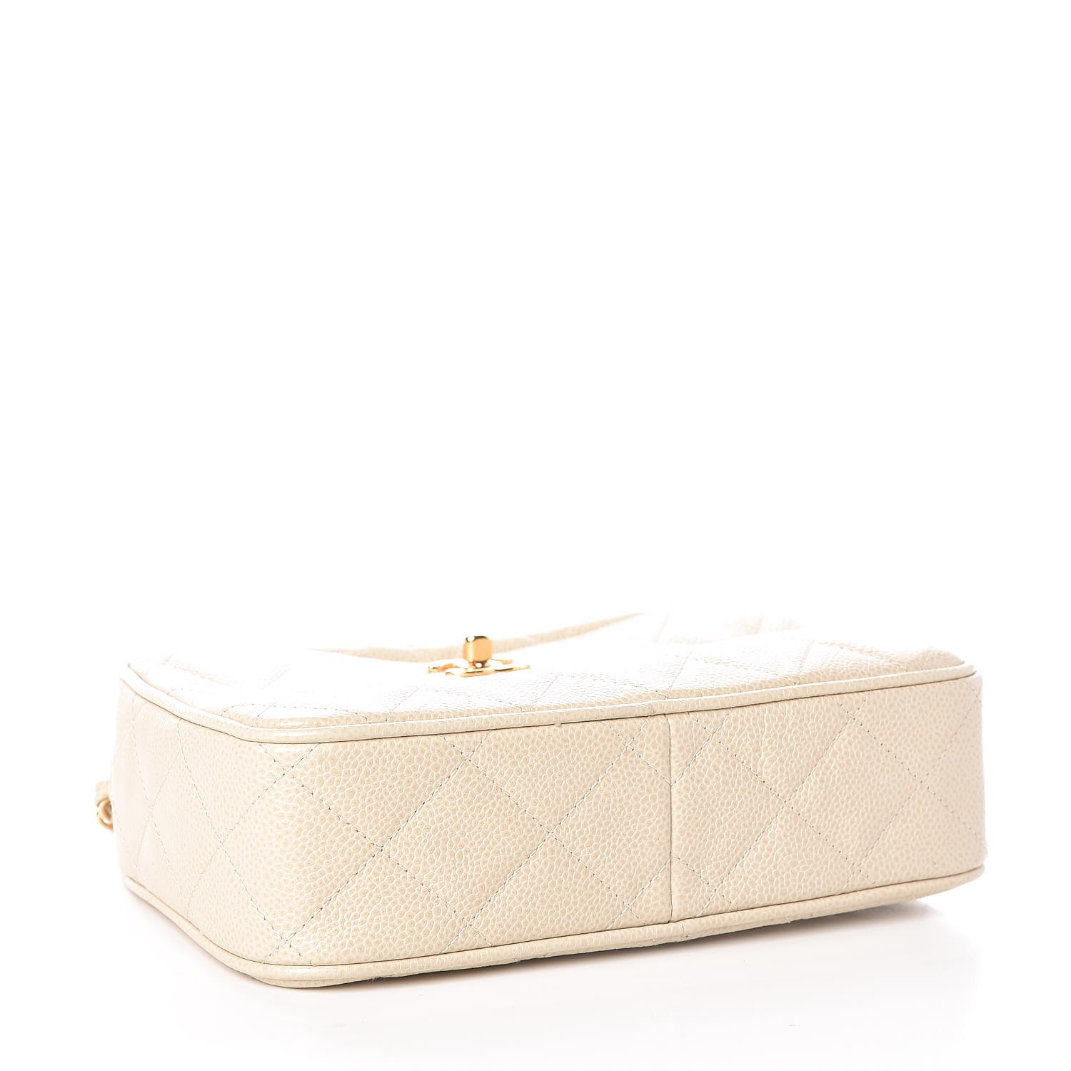 Chanel Caviar Quilted Camera Case Beige Clair 4 of 10
