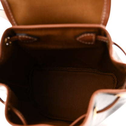 Celine Triomphe Canvas Calfskin Mini Folco Backpack Tan 5 of 9