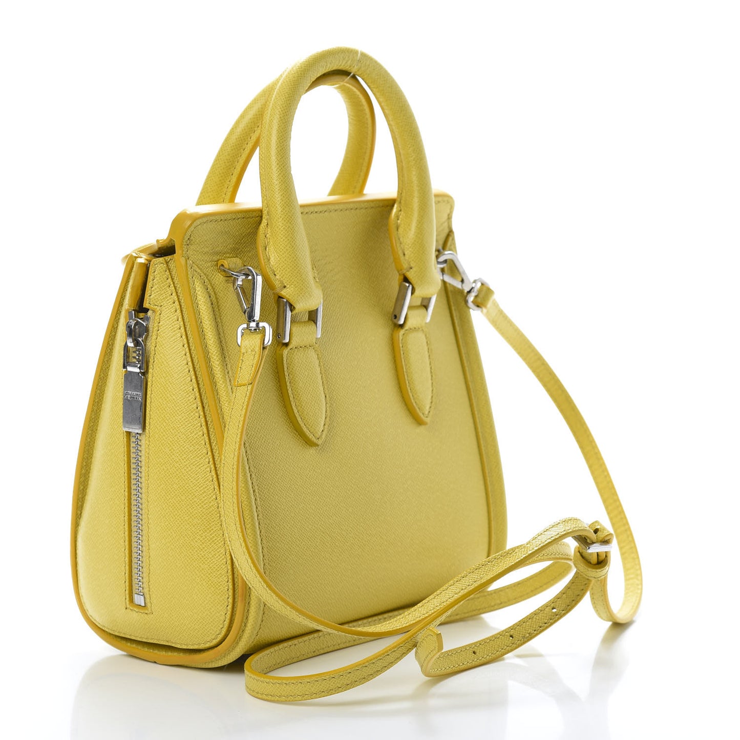 Calfskin Mini Heroine Yellow